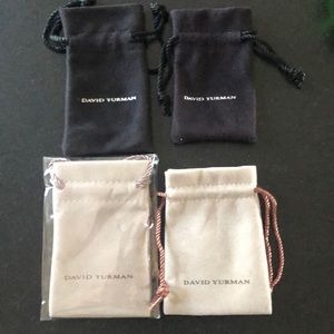 David Yurman jewelry pouches
